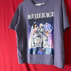 Beetlejuice Graphic Tee - Purple